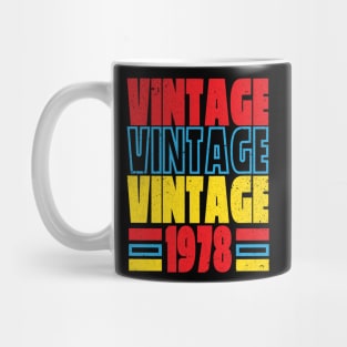 Vintage 1978 Store Sign Mug